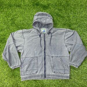 Vintage TT & CO zip up hoodie size medium